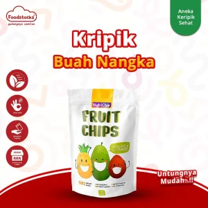 Nutrichip - Keripik Buah Nangka Fruit Chip Gluten Free Tanpa Pengawet