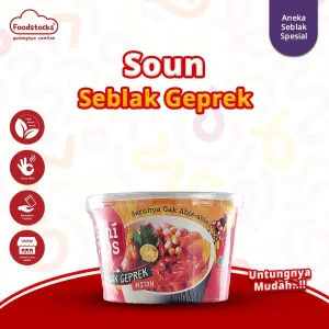 Sami Raos - Soun Seblak Geprek Kuah Pedas Gurih