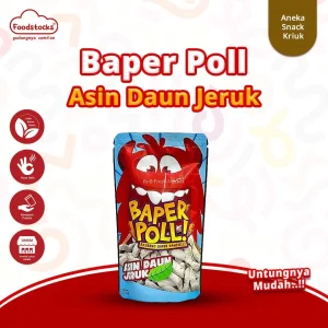 Cekelin - Bapper Poll Basreng Rasa Asin Daun Jeruk 50gr