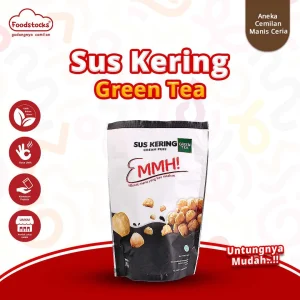 EMMH Snack - Kue Soes Kering Rasa Green Tea Crunchy