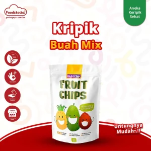 Nutrichip - Keripik Buah Mix Fruit Chip Gluten Free Tanpa Pengawet