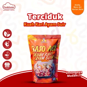 Terciduk Food Baso Aci Kuah Kari Ayam Suwir