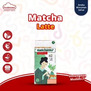 Matchamu - Matcha Latte Box Isi 3 Sachet