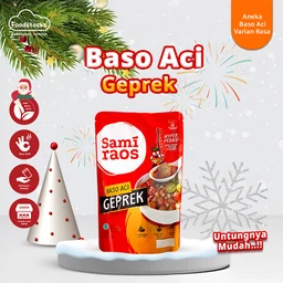 Sami Raos - Baso Aci Geprek Pedas Djuara 215gr