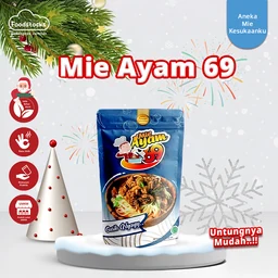 Baso Aci 69 - Mie Ayam Instan Premium Pedas Gurih 200gr