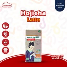 Matchamu - Hojicha Latte Box Isi 3 Sachet