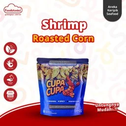 Cupa Cupa Snack - Crispy Shrimp Cemilan Udang Krispi Rasa Jagung Bakar 50gr