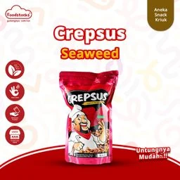Crepsus - Keripik Usus Crispy Rasa Rumput Laut 90gr