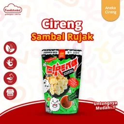 Kakarak - Cireng Cocol Sambal Rujak Pedas 250 gr