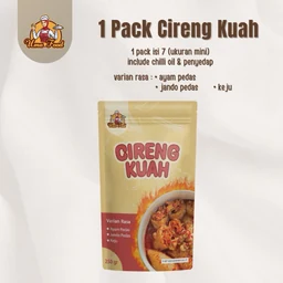Umafood - Cireng Kuah Chili Oil Viral Isi Ayam Pedas Jando Keju