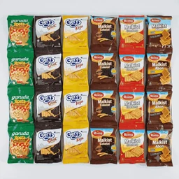 (PO) Snack Biskuit dan Kacang Renceng isi 10pcs I Malkist Gery Rosta