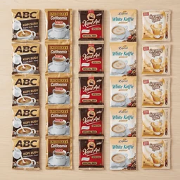 (PO) Kopi Sachet Renceng Isi 10 Pcs | ABC Indocafe Kapal Api Luwak Tora Bika