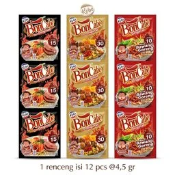 (PO) Boncabe Sachet Level 10 15 30 I renceng isi 12 pcs