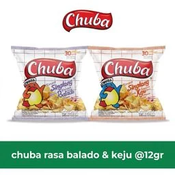 (PO) Chuba Keripik Singkong – Rasa Balado & Keju Renceng isi 10 dan 20 pcs
