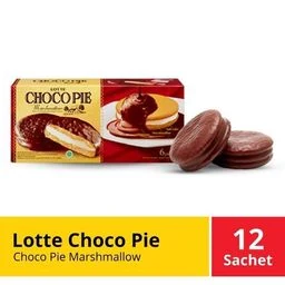 (PO) Choco Pie Marshmallow Box lsi 12 x 26gr LOTTE
